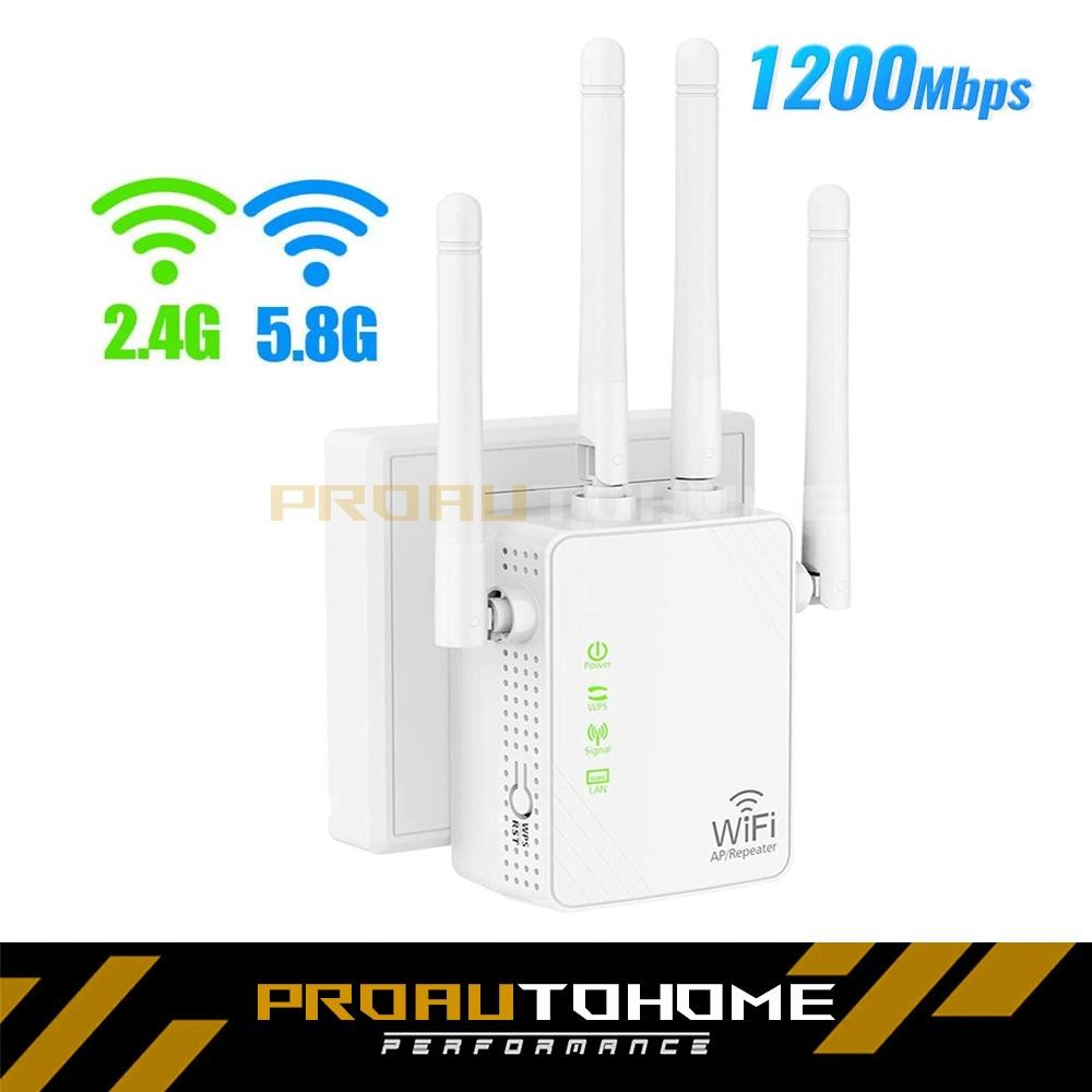 WiFi Extender Signal Booster Up to 5000sq.ft & 45 Devices Strong WiFi Range 2026