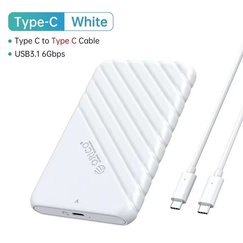 ORICO 25PW1-U3 2.5in SATA HDD SSD Enclosure USB 3.0 Type-C up to 6TB