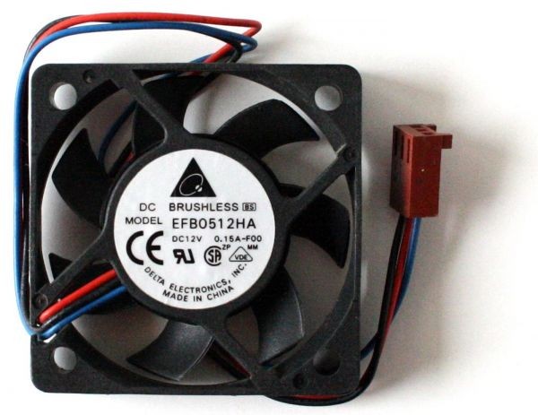 Delta dc brushless efb0512ha dc12v 0.15a, 3-wire, 50x10mm