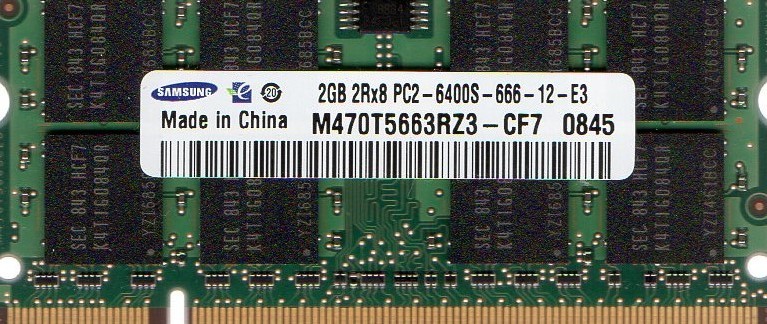 NEW 2GB Motion Computing  LE1600 LE1600TS Tablet/Notebook/Laptop DDR2 RAM Memory