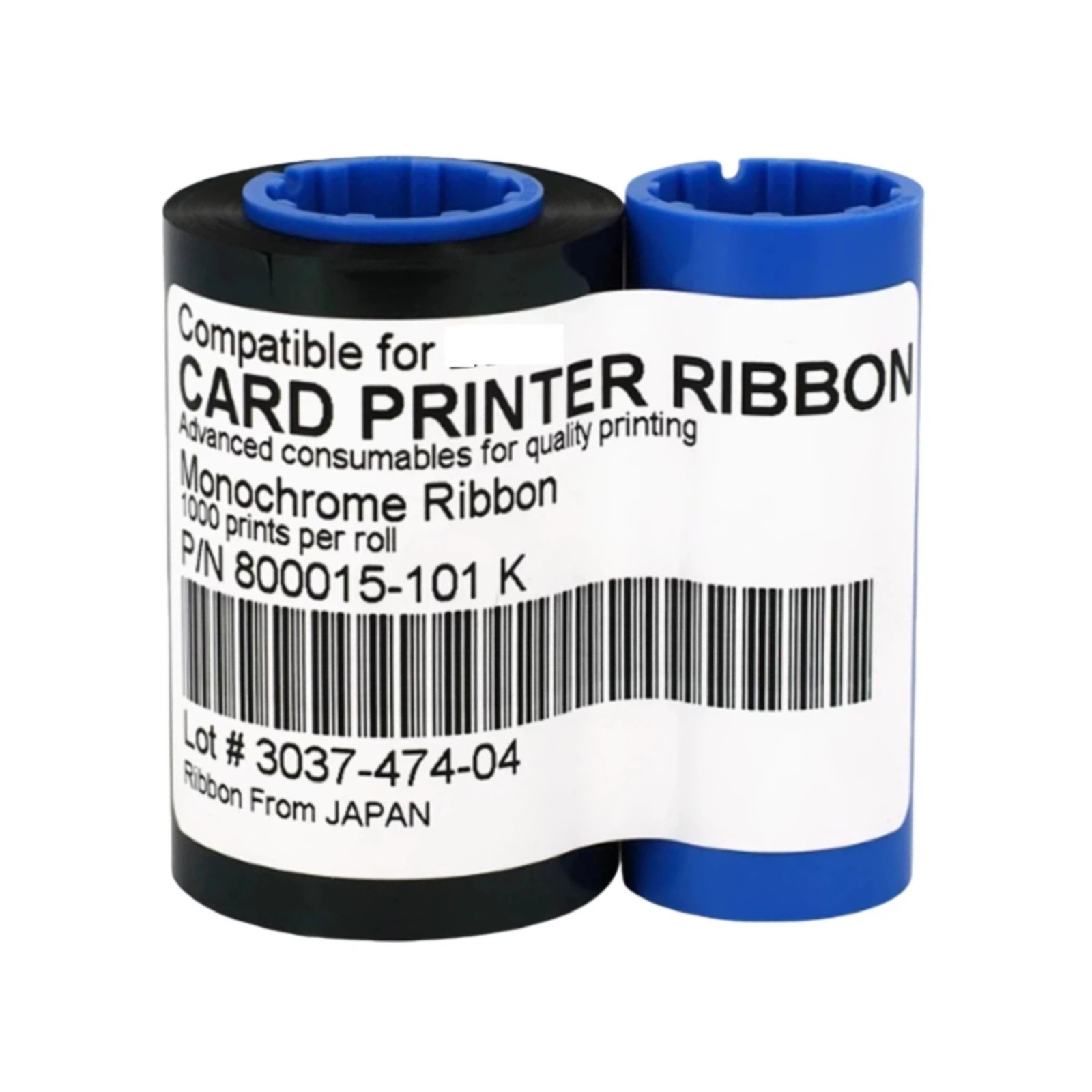 Blue Printer Ribbon Fits For Zebra P310 P330i Printer Parts