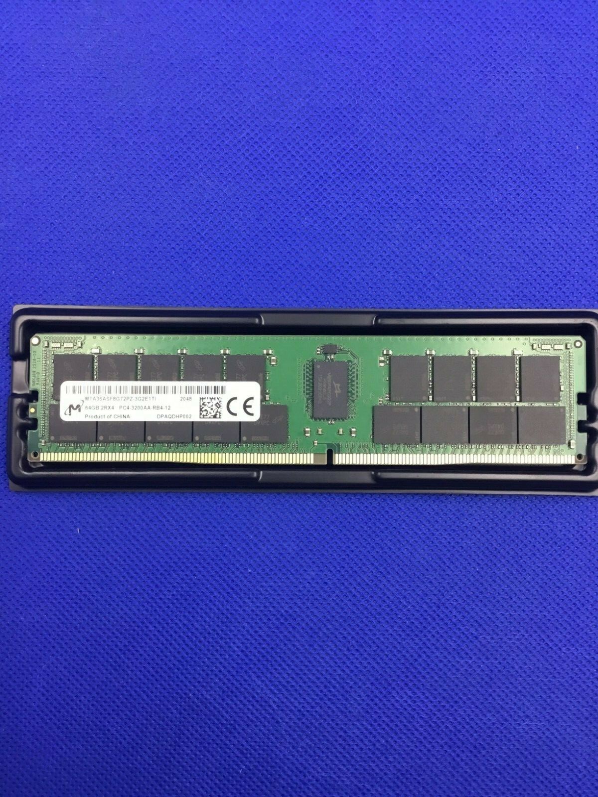 MTA36ASF8G72PZ-3G2E1 MICRON 64GB 2RX4 PC4-3200AA DDR4-25600R RDIMM