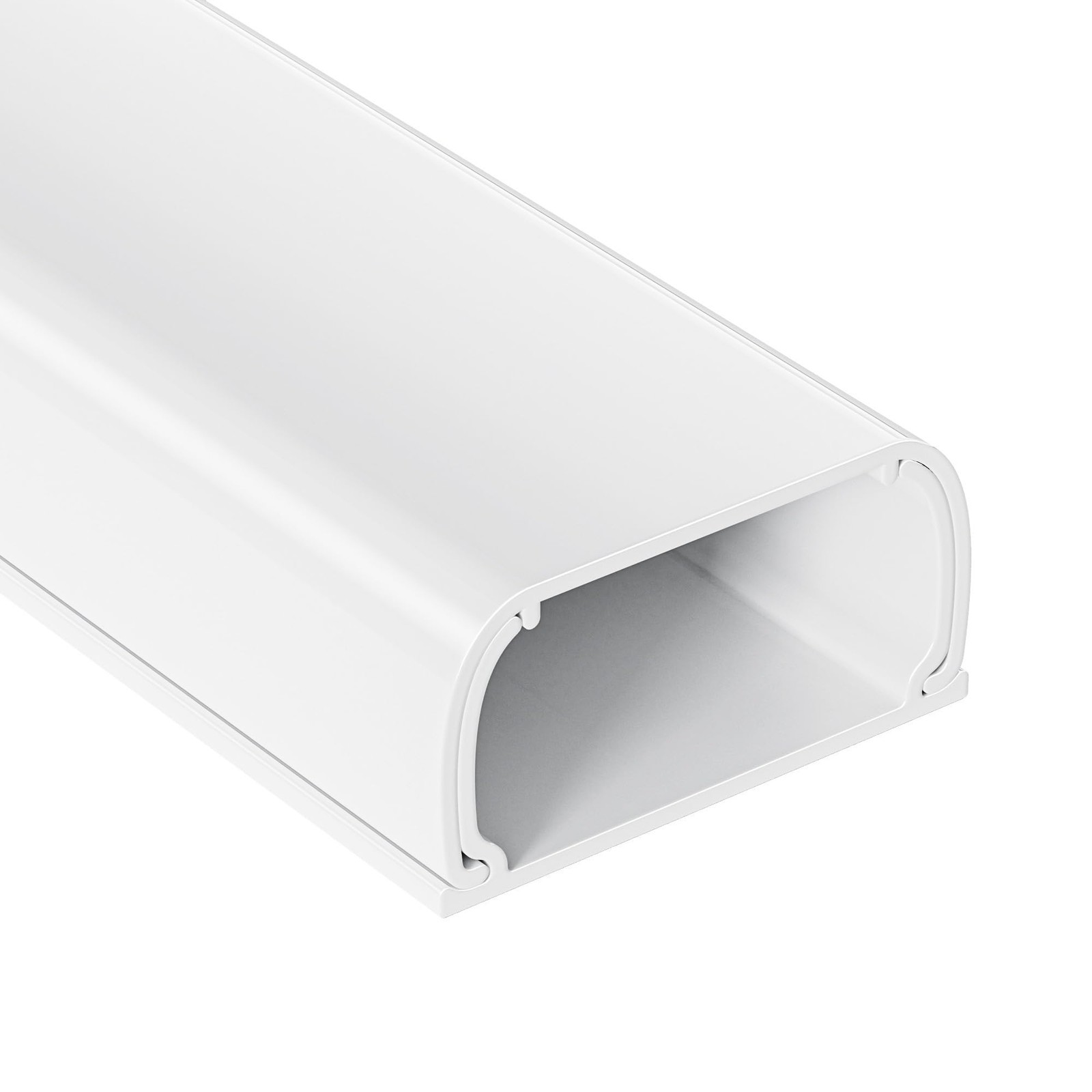 Large Cord Hider - 47in Wire Hiders for TV on Wall, Paintable Cable Hider, X-Lar