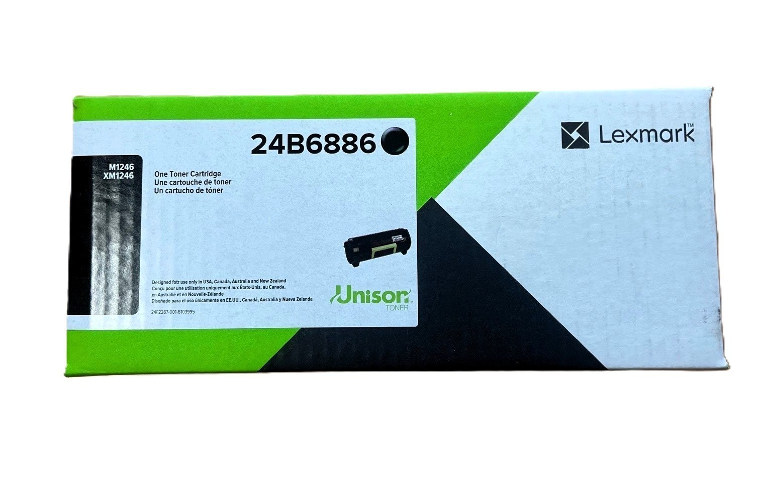 Lexmark 24B6886 Black Toner Cartridge For M1246 XM1246