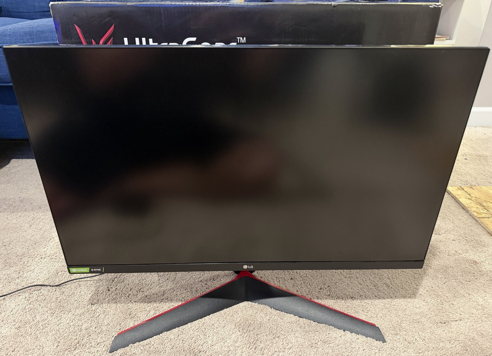 LG 27GL850-B 27 INCH ULTRAGEAR GAMING MONITOR * BOXED IN EXCELLENT CONDITION *