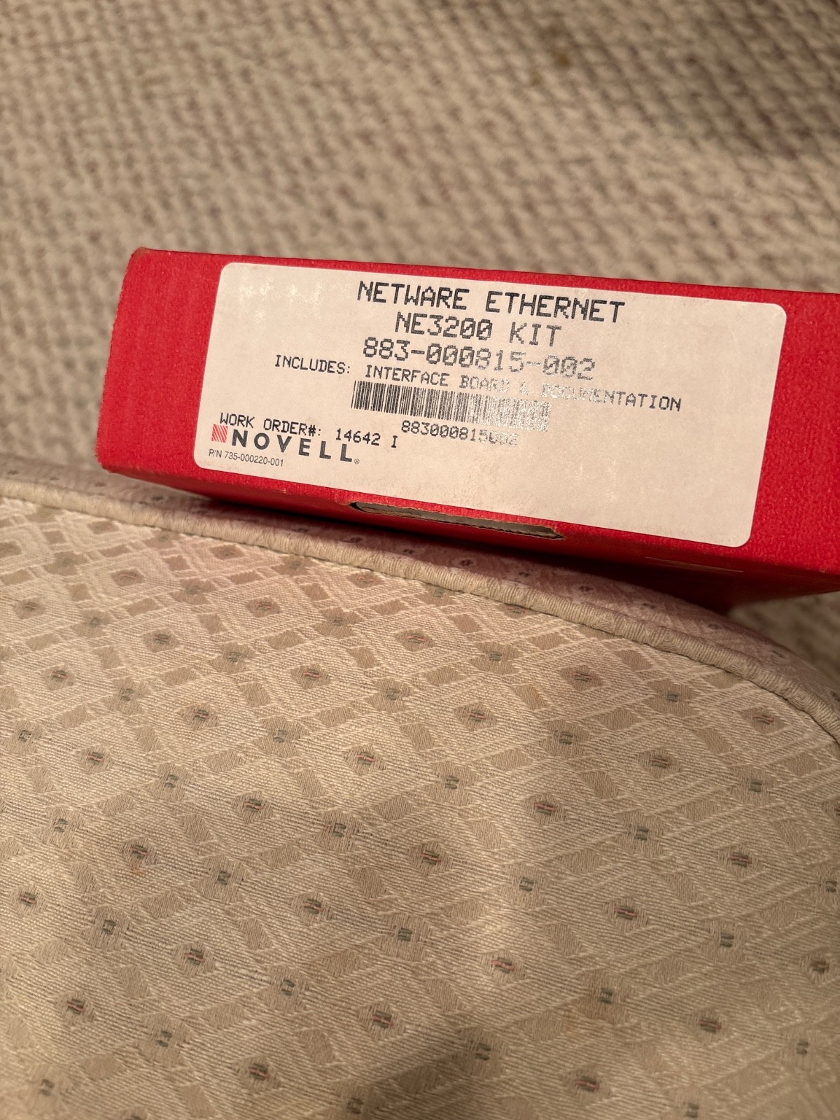 SEALED NEW IN BOX Novell NetWare Ethernet NE3200 KIT