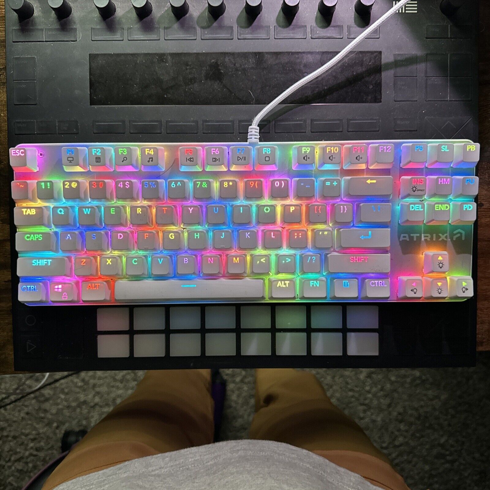 Atrix FPS RGB Wired Mechanical keyboard gskb01