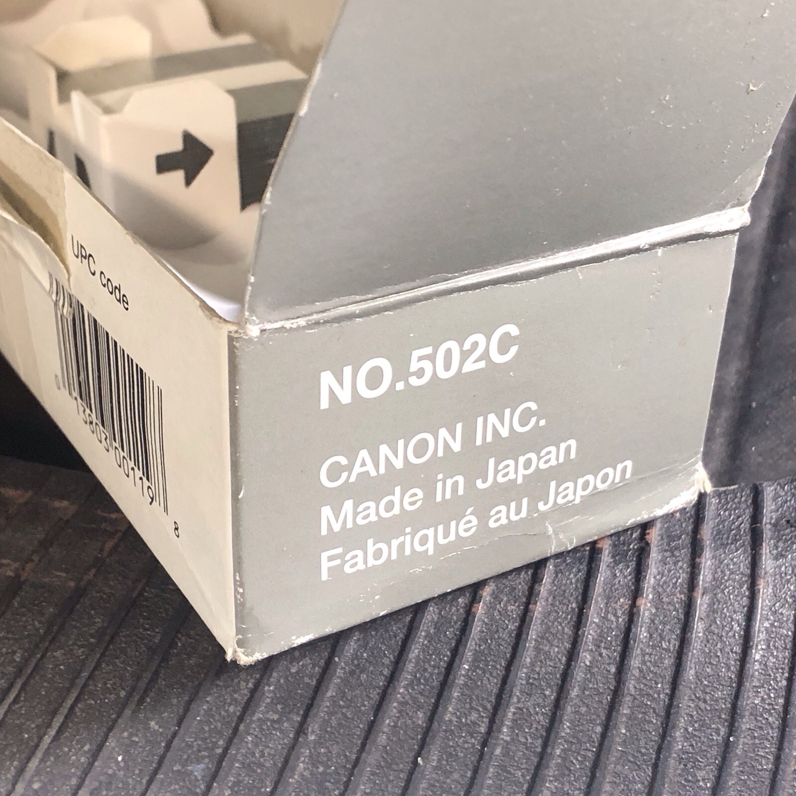 CANON NO. 502C TYPE J1 STAPLE CARTRIDGE NEW OLD STOCK PARTIAL OPEN BOX
