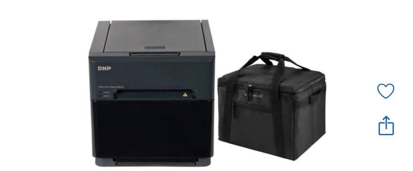 DNP QW410 Dye Sublimation Photo Printer 300x300 DPI 190 4x6" w/Bag