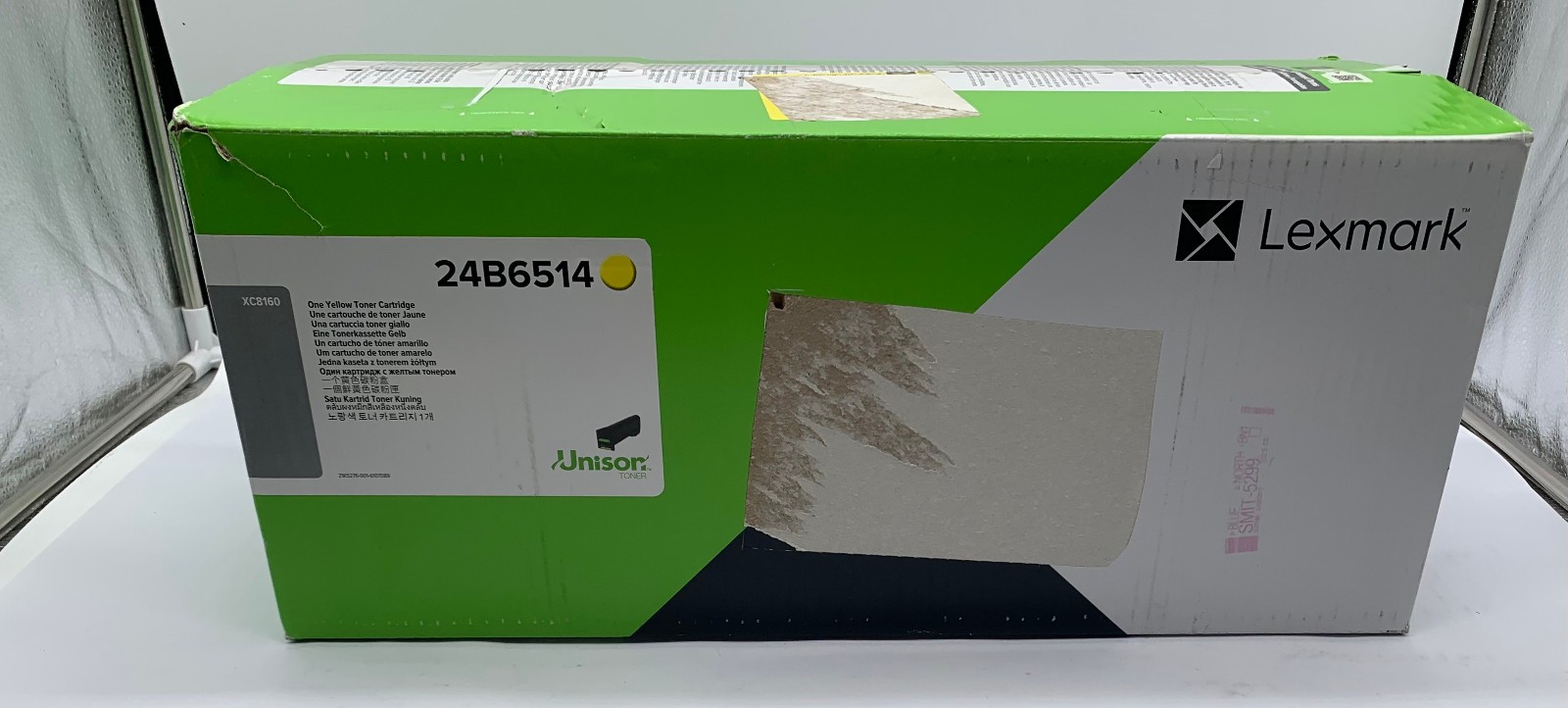 Genuine Lexmark 24B6514 Ultra High Yield Yellow Toner Cartridge, OEM