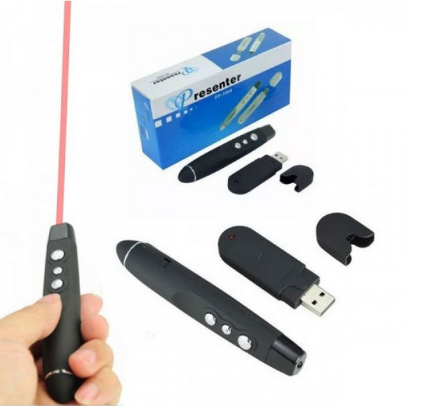 Genuine SANOXY Presenter PP-1000 Black in Color | Comes with Carry Case
