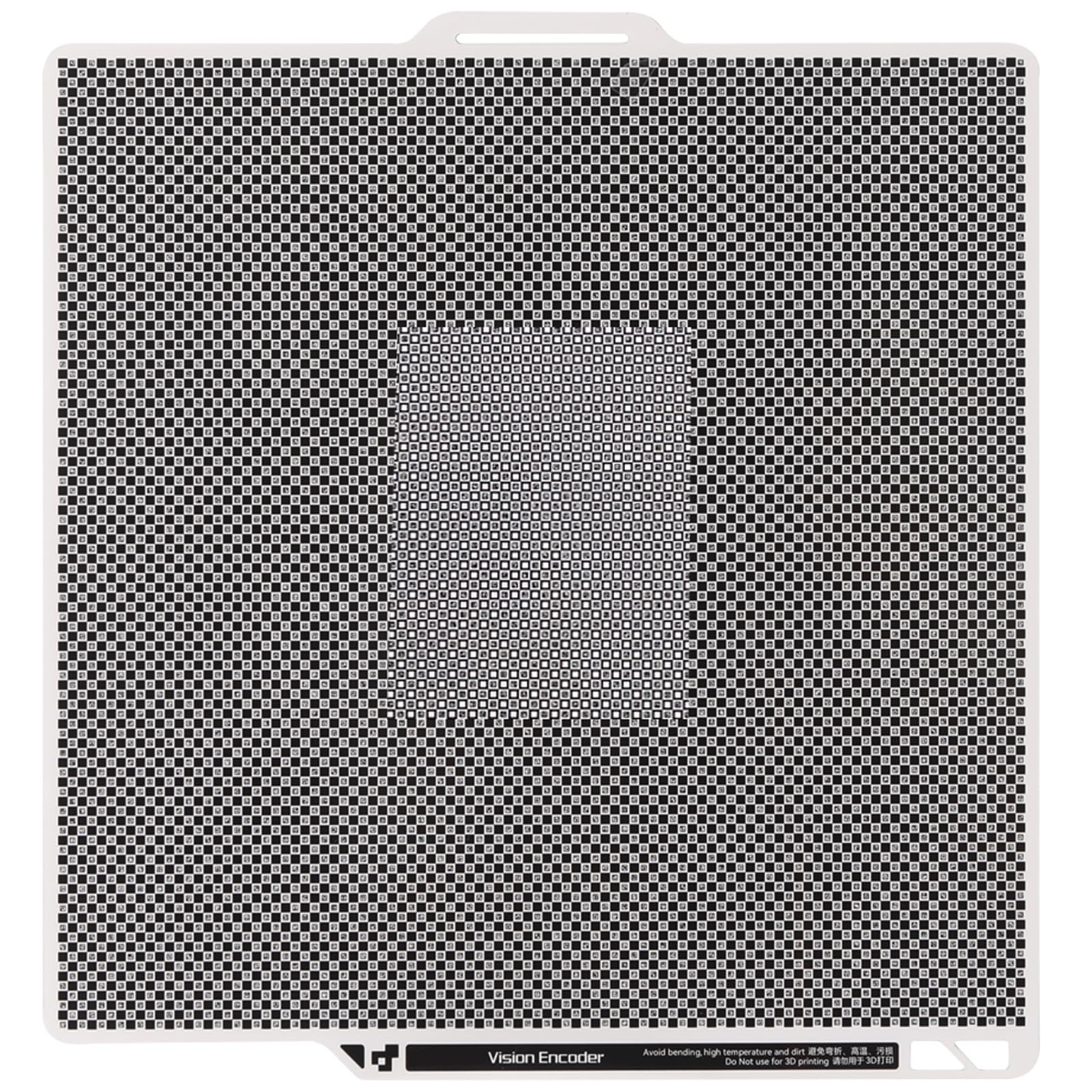 Bambu X2D Vision Encoder Plate,Below 50μm Motion Accuracy Calibration Plate,C...