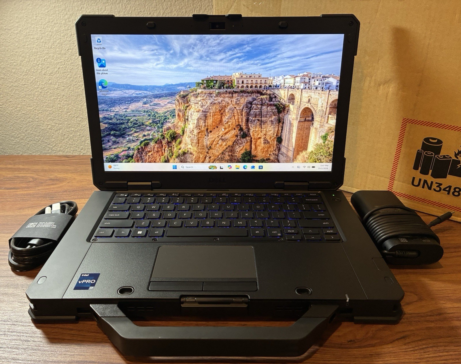 MINT Dell Latitude 5430 Rugged i7-1185G7 16GB RAM 512GB SSD WIN 11 Pro Warranty