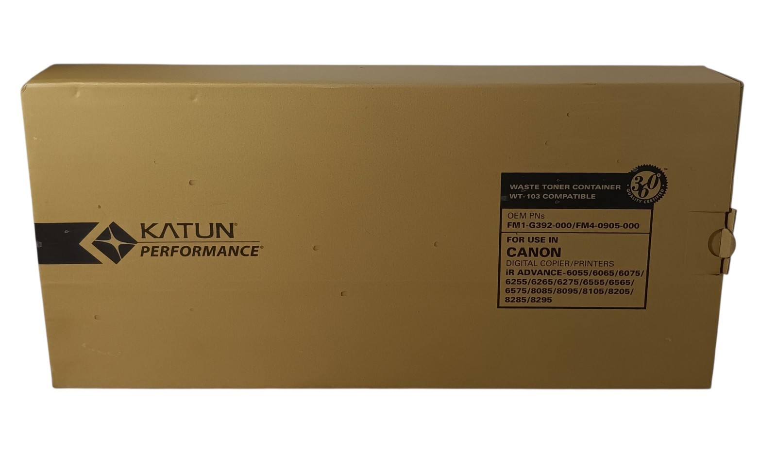Katun Performance Waste Toner Container WE-103 Factory Sealed