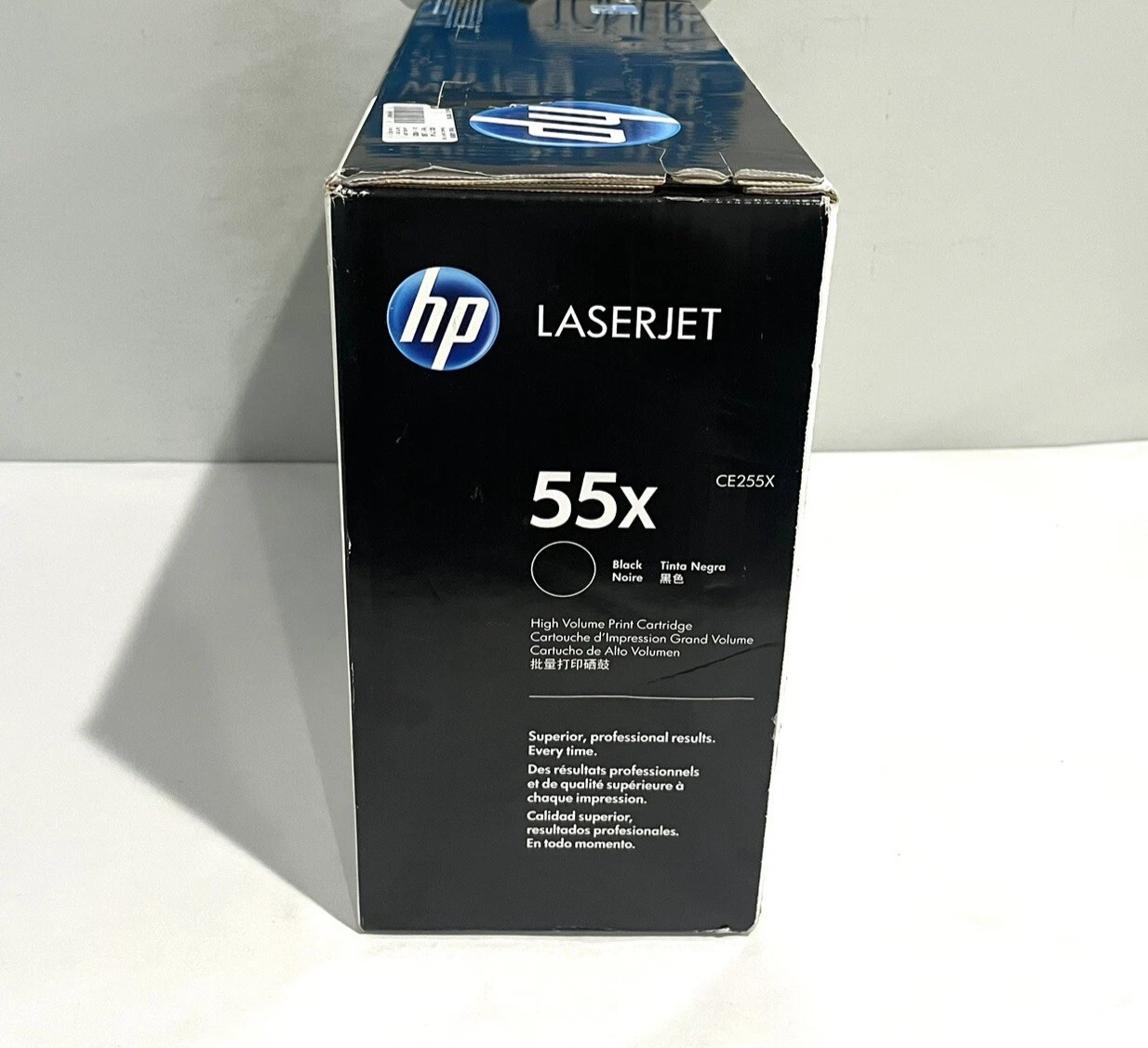 HP 55X CE255X Black High Yield Toner Cartridge For LJ P3015 500 MFP M525 OEM NEW