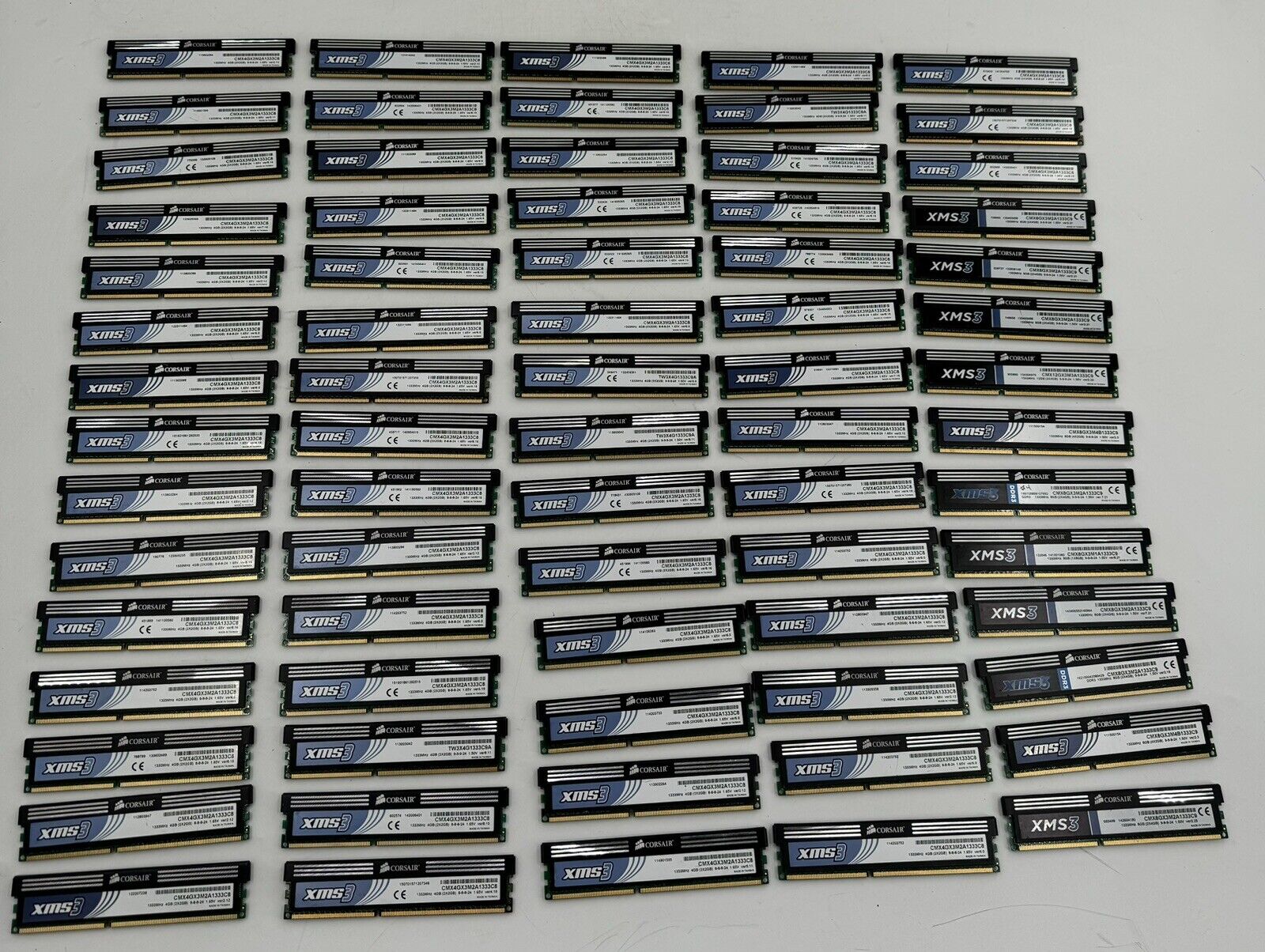 corsair xms3 4gb memory card lot 75 