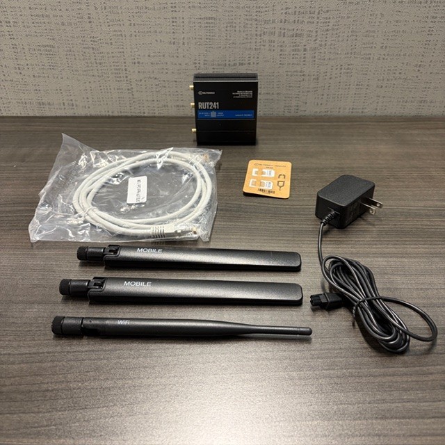 USED Teltonika RUT241 Industrial 4G LTE Compact & Rugged Wireless Router