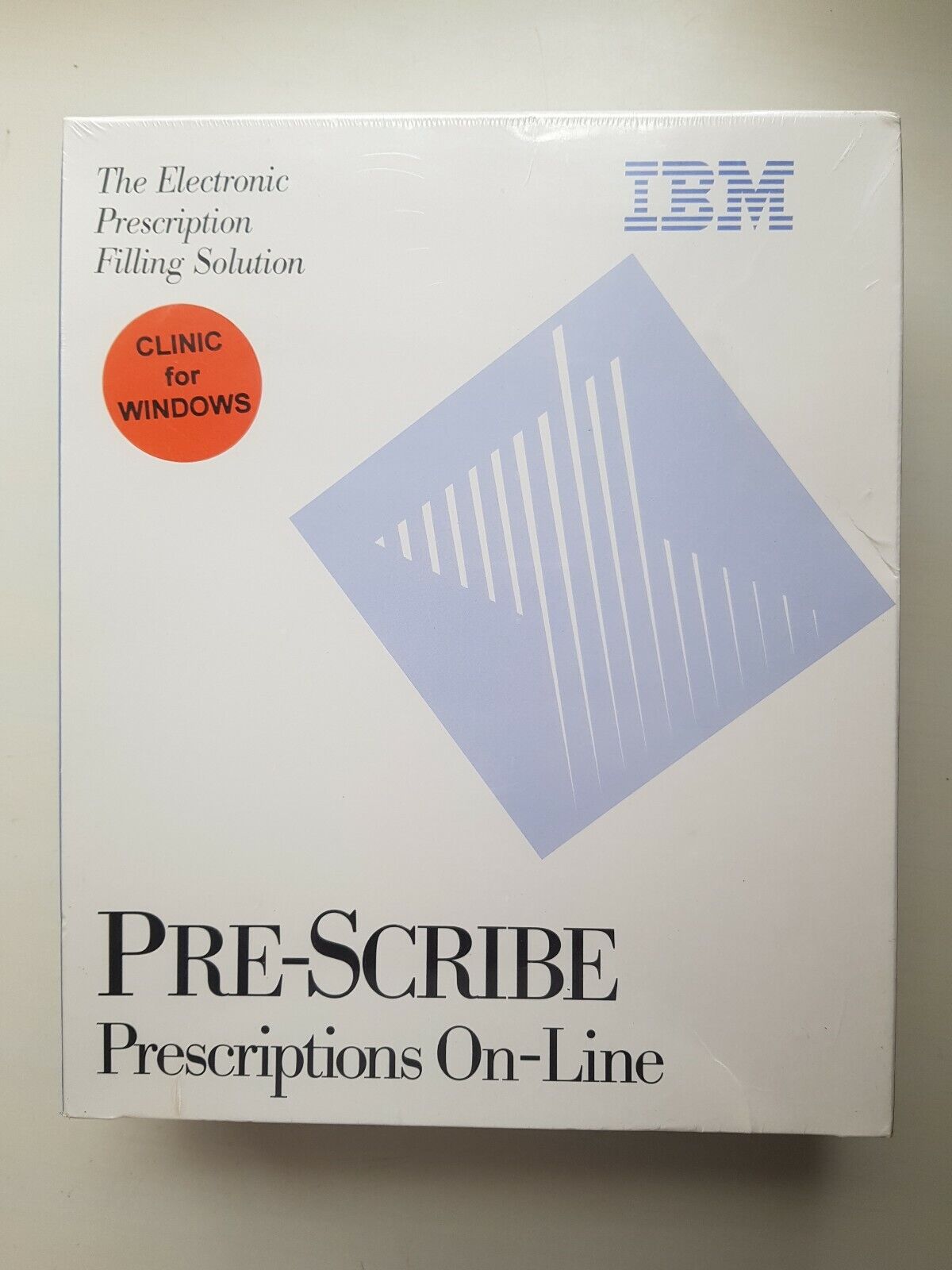 Vintage IBM Software Pre-Scribe Prescriptions Online Sealed in Box Rare 1996
