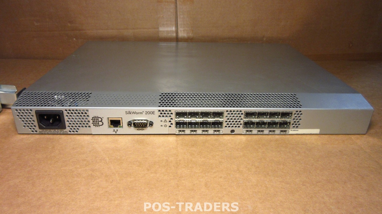 BROCADE SILKWORM 200E 16 PORT Fibre Channel Network Switch SN-220E-R0000