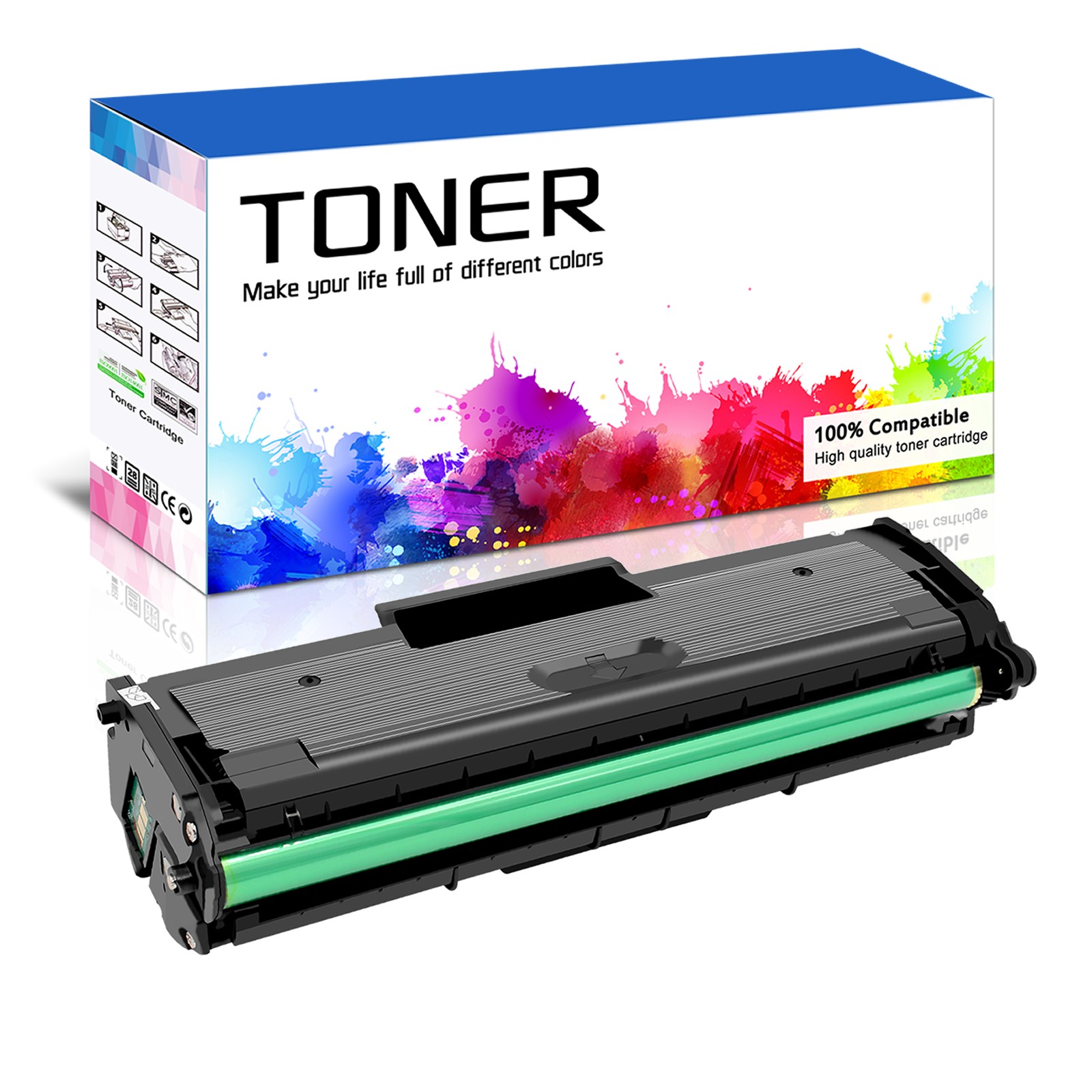 1PK Black MLT-D101S 101S Toner for Samsung ML-2161 ML-2162 ML- 2163 ML-2165