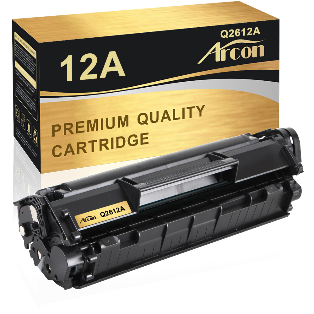 1PACK Q2612A 12A Black Toner for HP LaserJet 1015 1020 1022 3055 M1319 MFP