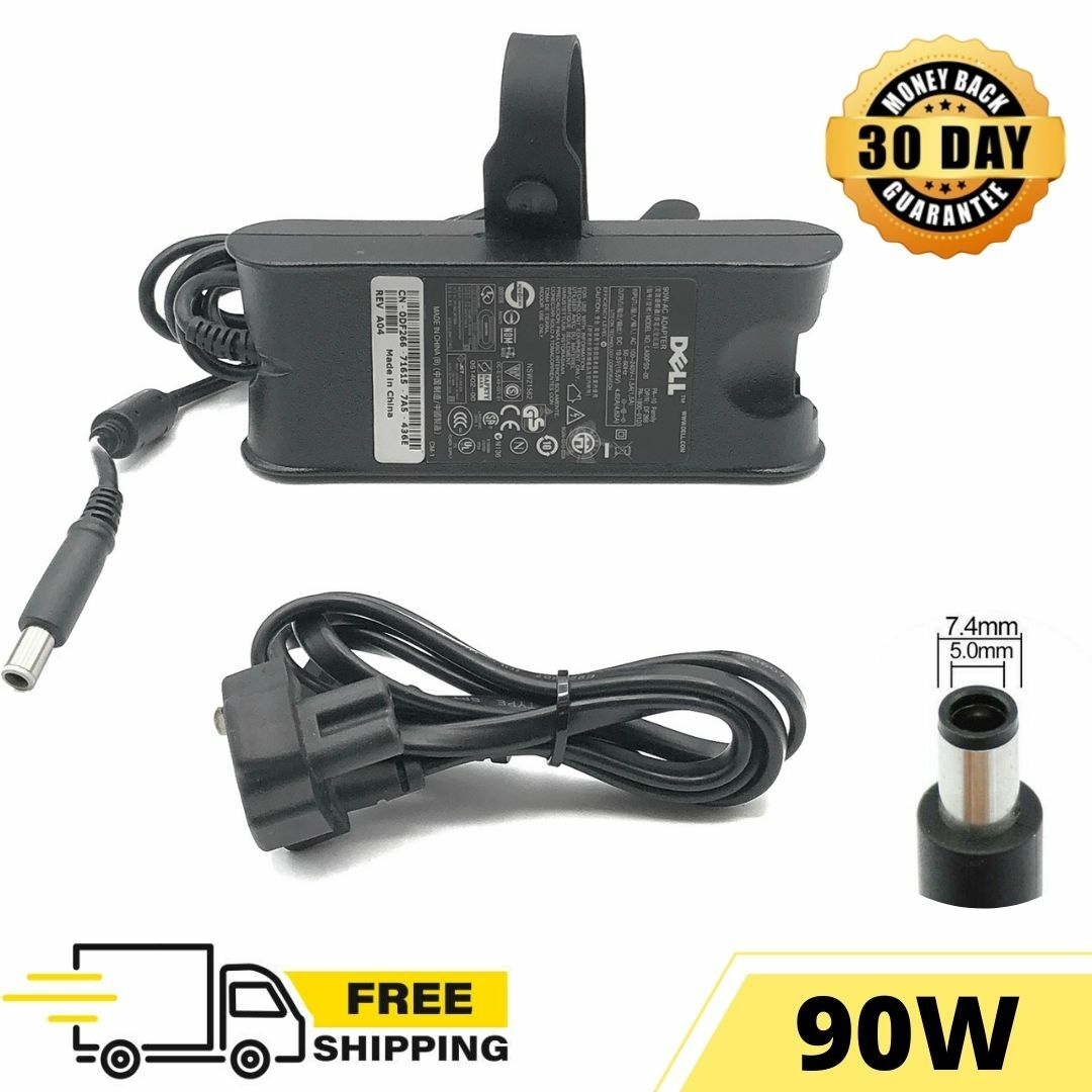 90W Dell OEM Power Charger 7.4mm for Latitude Laptop 3340 3540 E5440 E5540