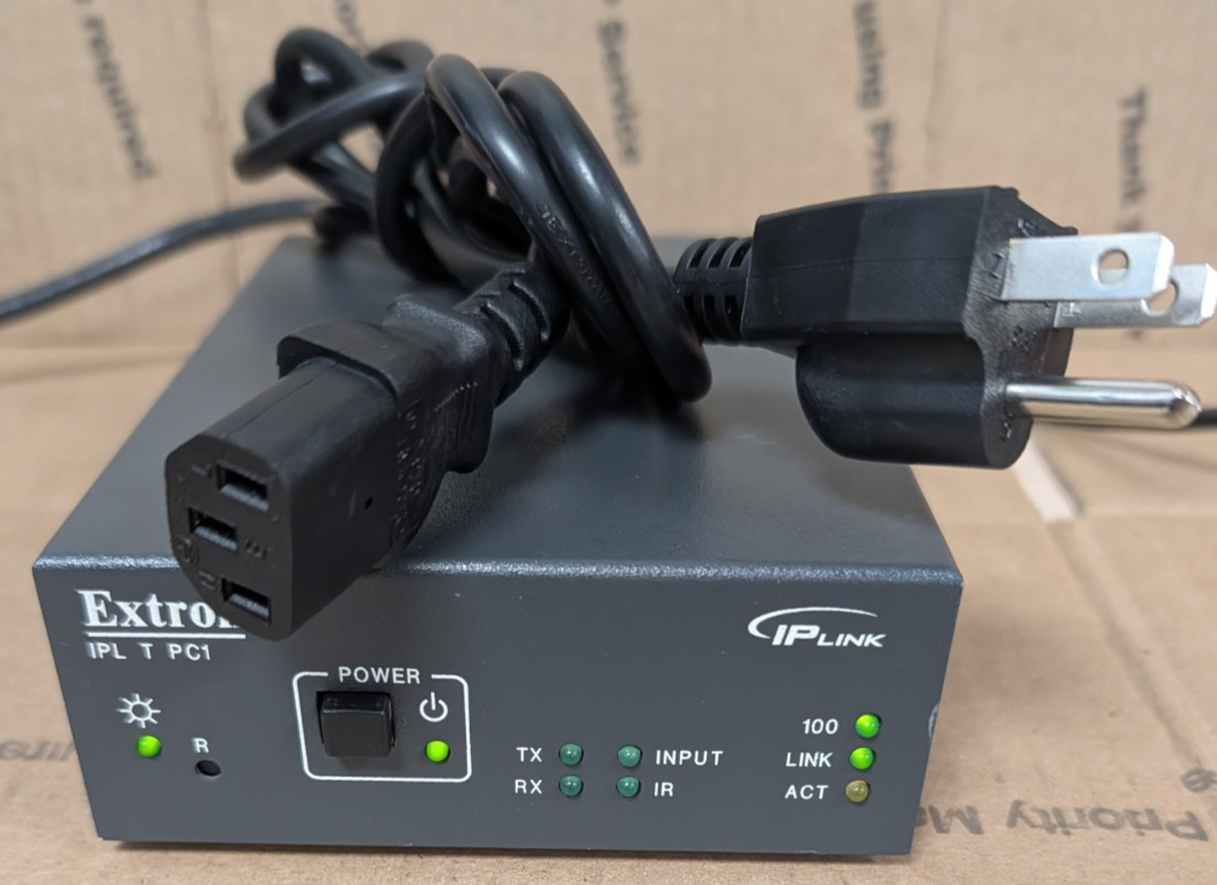Extron IPL T PC1 - IP Link Controller for AV Remote W/Power Cord