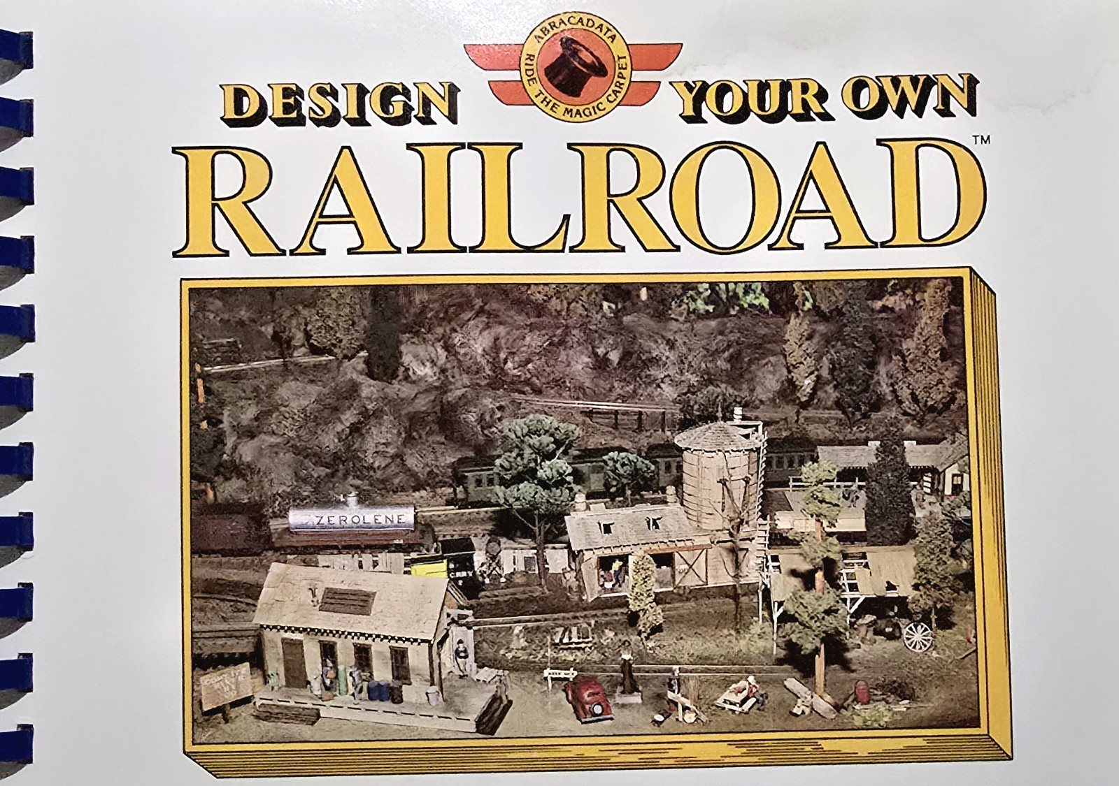 Design Your Own Railroad by Abracadata Windows DOS V2 PC/XT AT PS/2 5.25" Floppy