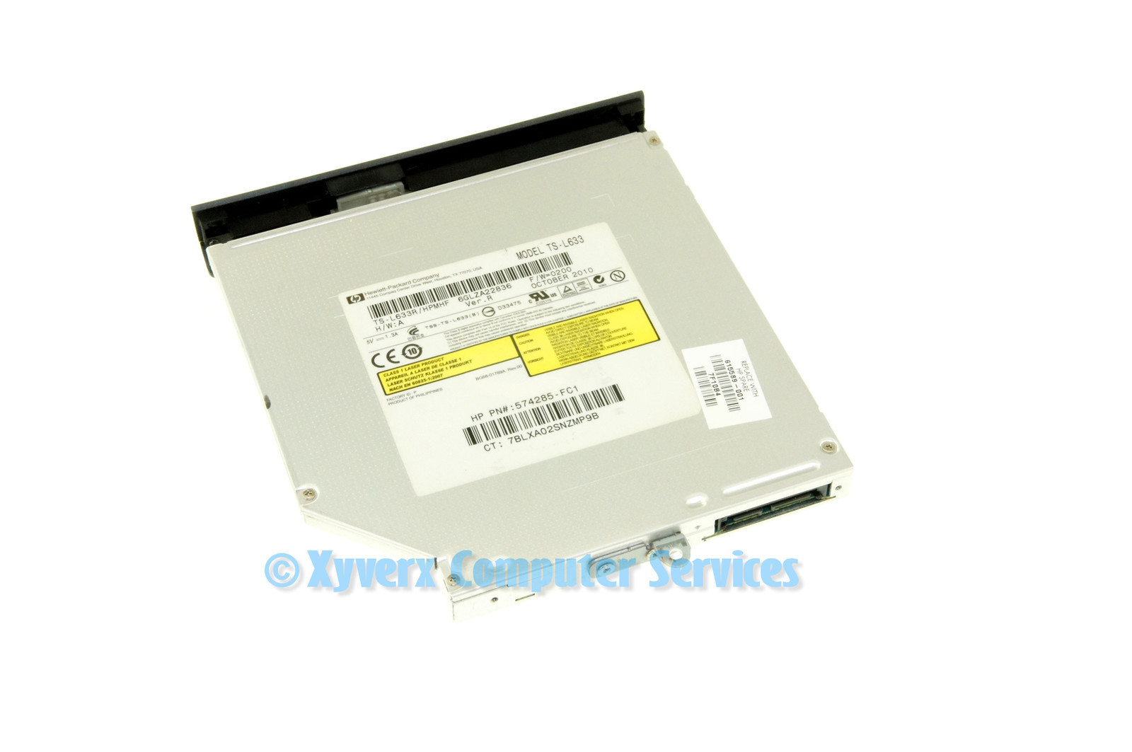 615589-001 TS-L633 GENUINE ORIGINAL HP DVD W/ BEZEL SATA PAVILION G62-300 (CF39)
