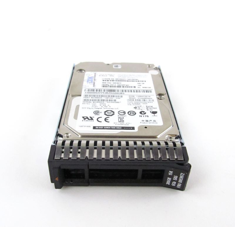 Compatible 00E9972 IBM 300GB 15K 6G SAS 4K BLOCK SIZE 2.5 SFF HDD FOR POWER S822