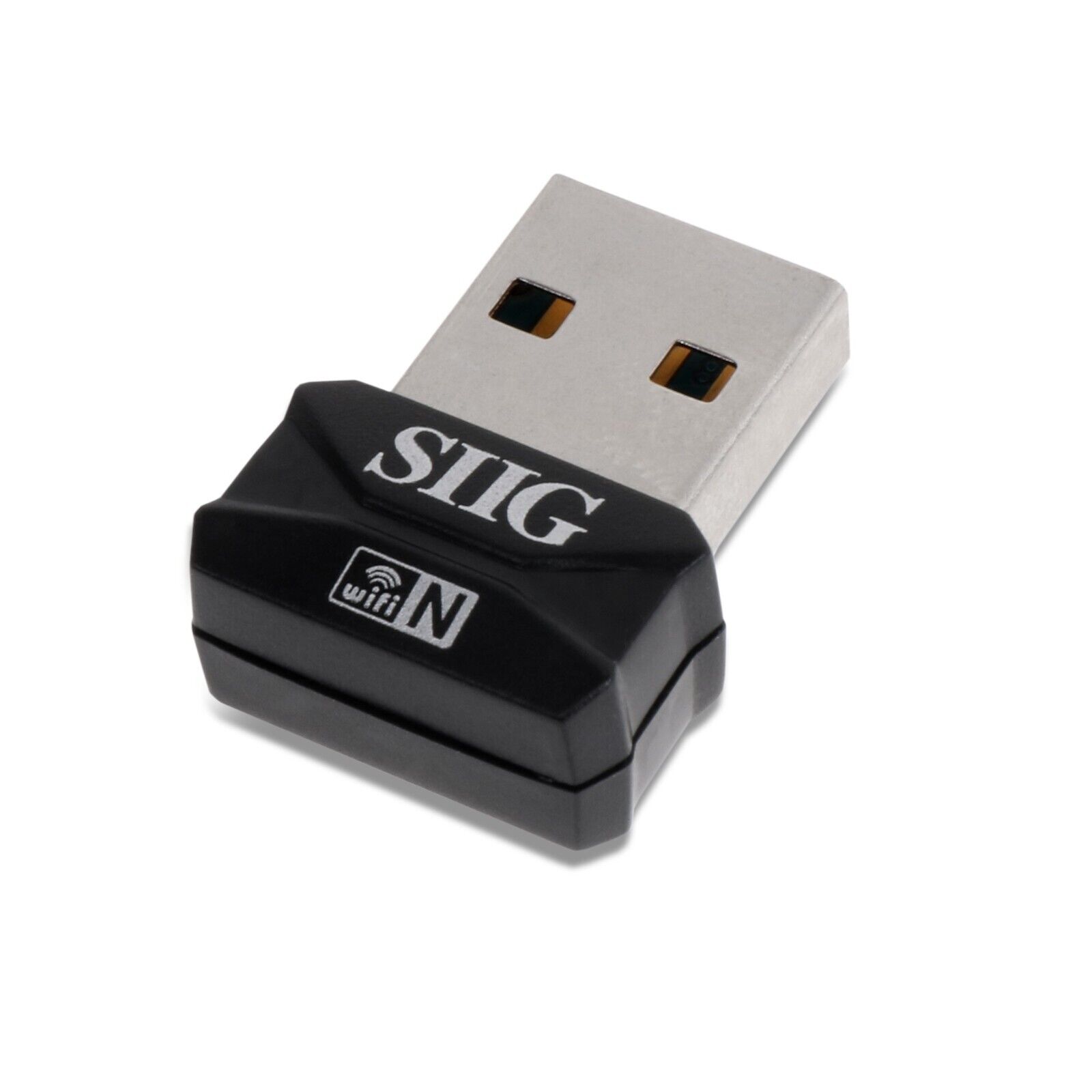 SIIG Network Wireless-N Mini USB Wi-Fi Adapter Retail Model JU-WR0112-S2