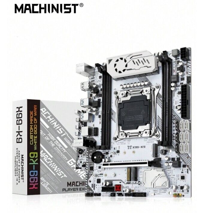 Machinest X99 K9 Motherboard LGA 2011-v3 DDR4 RAM M.2 C612 Chipset For Xeon E5