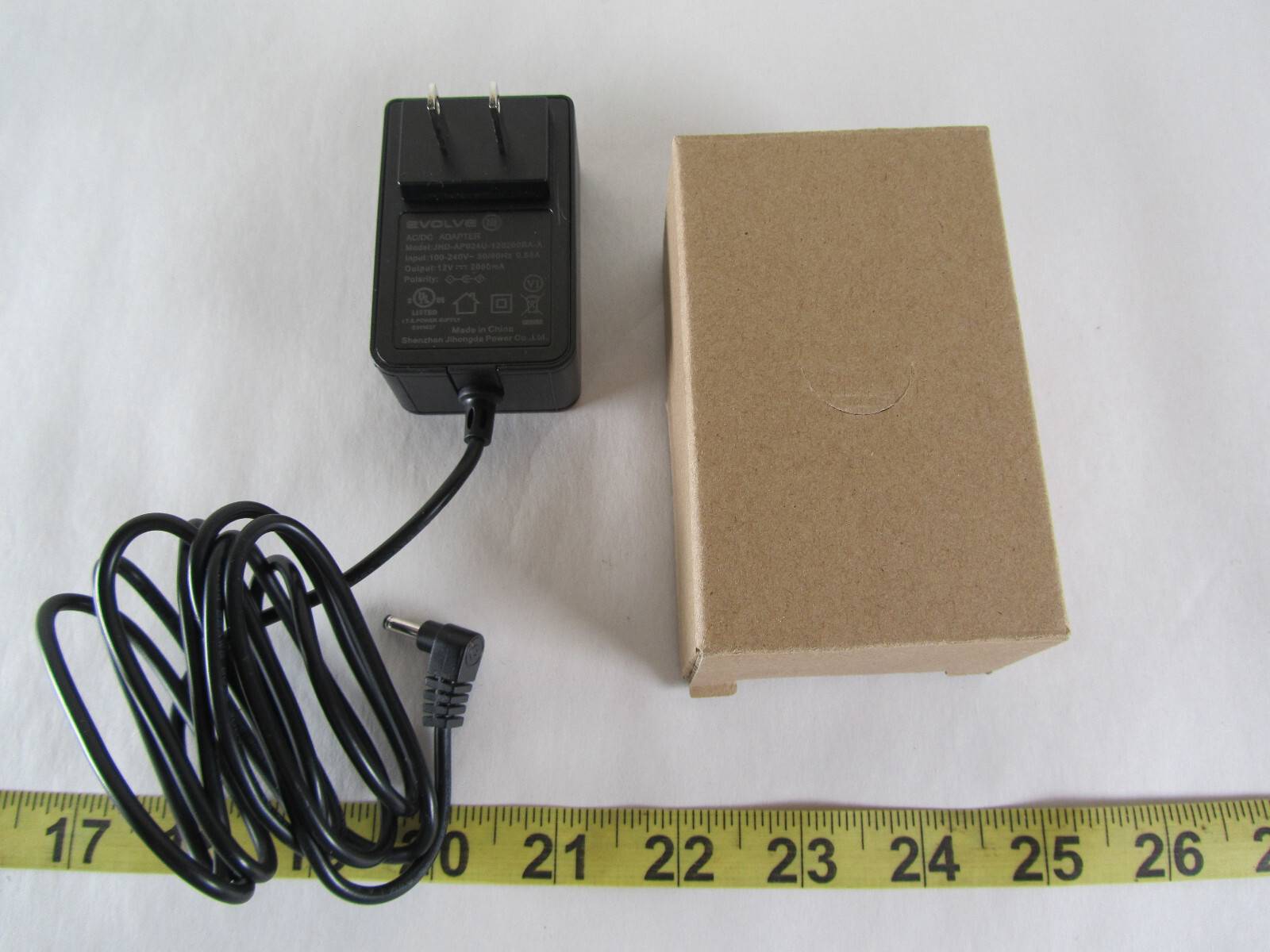 New Genuine Evolve III e-Book AC/DC Power Adapter Charger Cord 12V Output