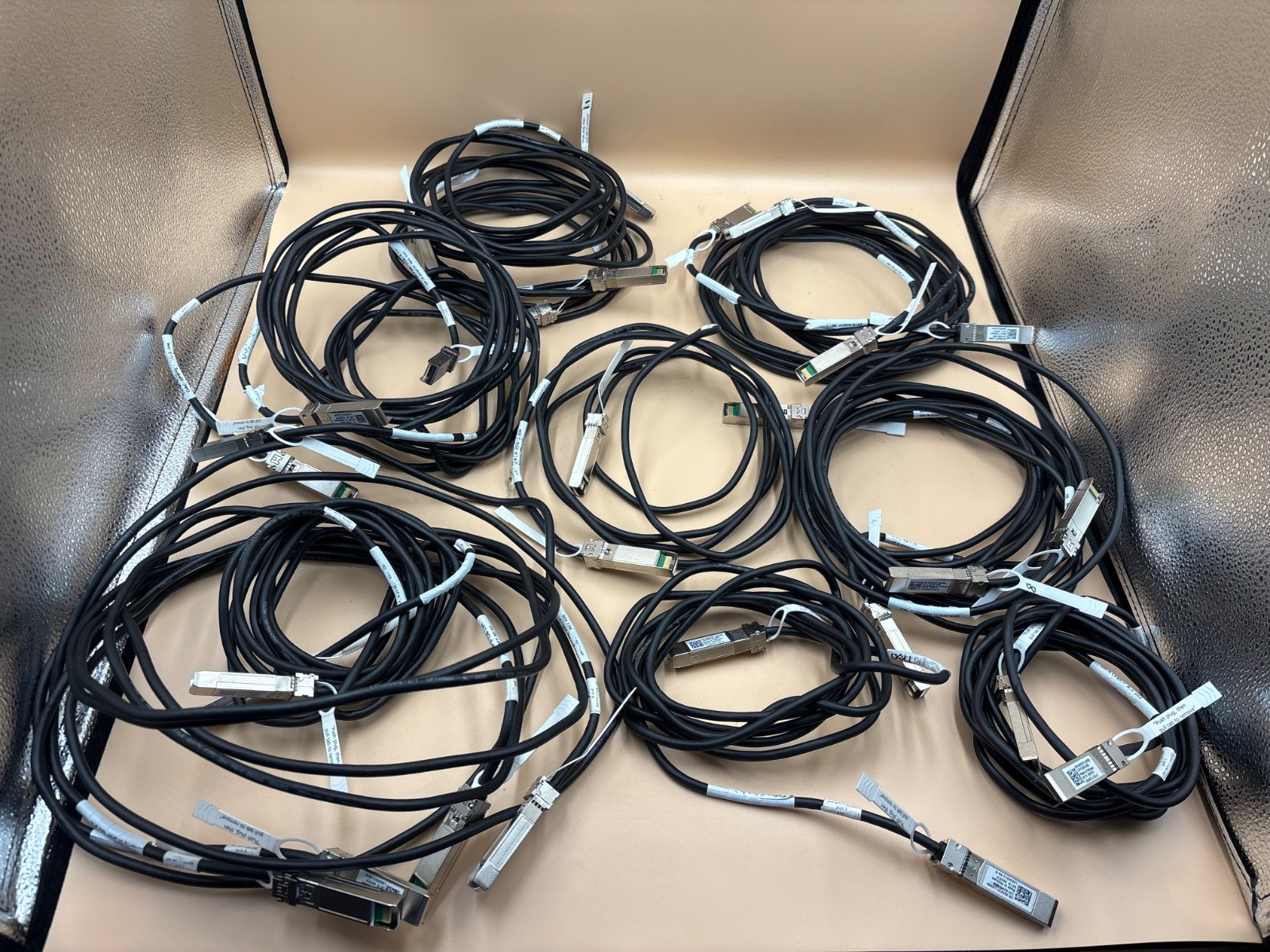 7x Genuine Dell 0VXFJY 25Gbe 3m DAC-SFP28-25G-3M cable SFP28 10/25gb DAC cable