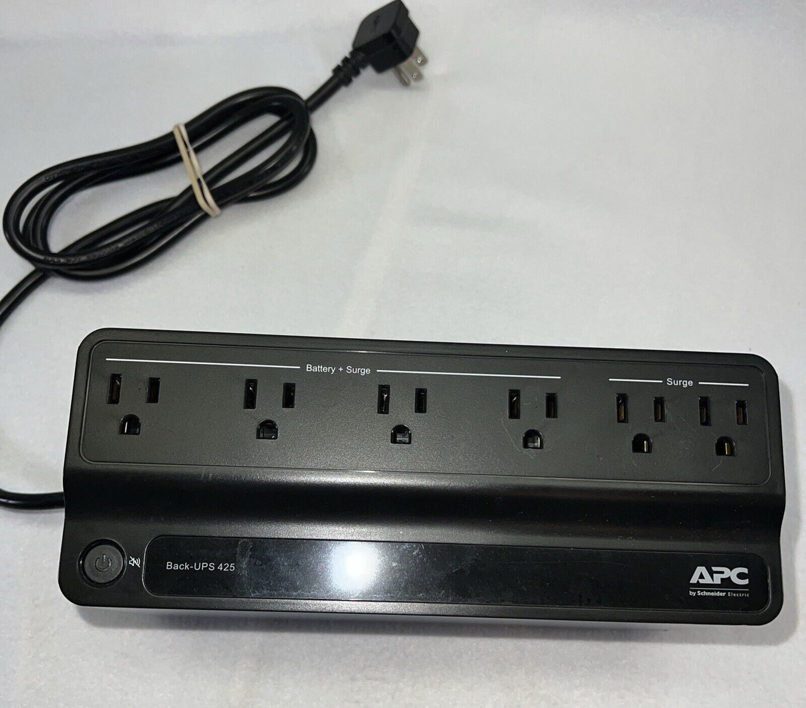 APC BE425M 6 Outlet 425VA 120V 180J Battery Back-UPS and Surge Protector