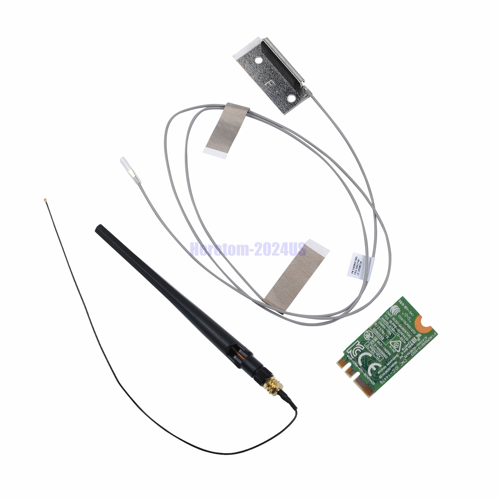 US For Dell Optiplex 3060M 3070M WiFi Antenna Cable + Bluetooth WIFI Card DW1810