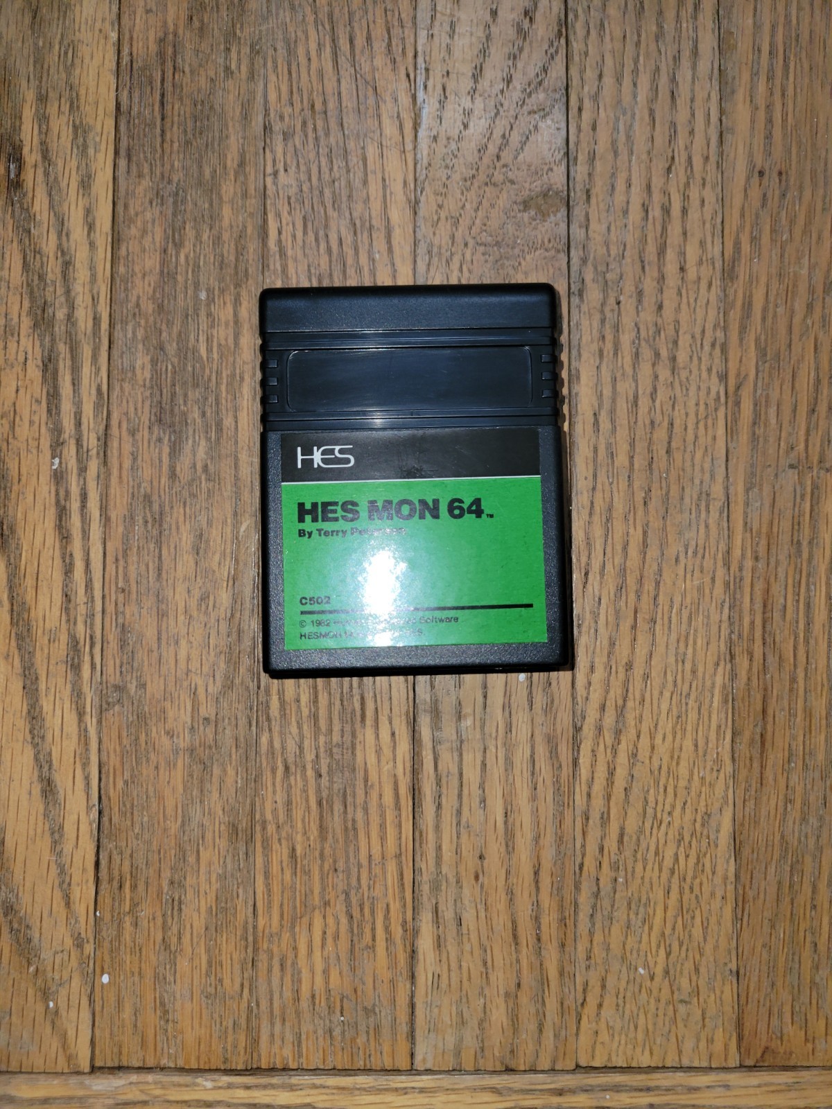 HES MON 64 ML monitor/mini-assembler by T. Peterson Commodore 64 Cartridge Port