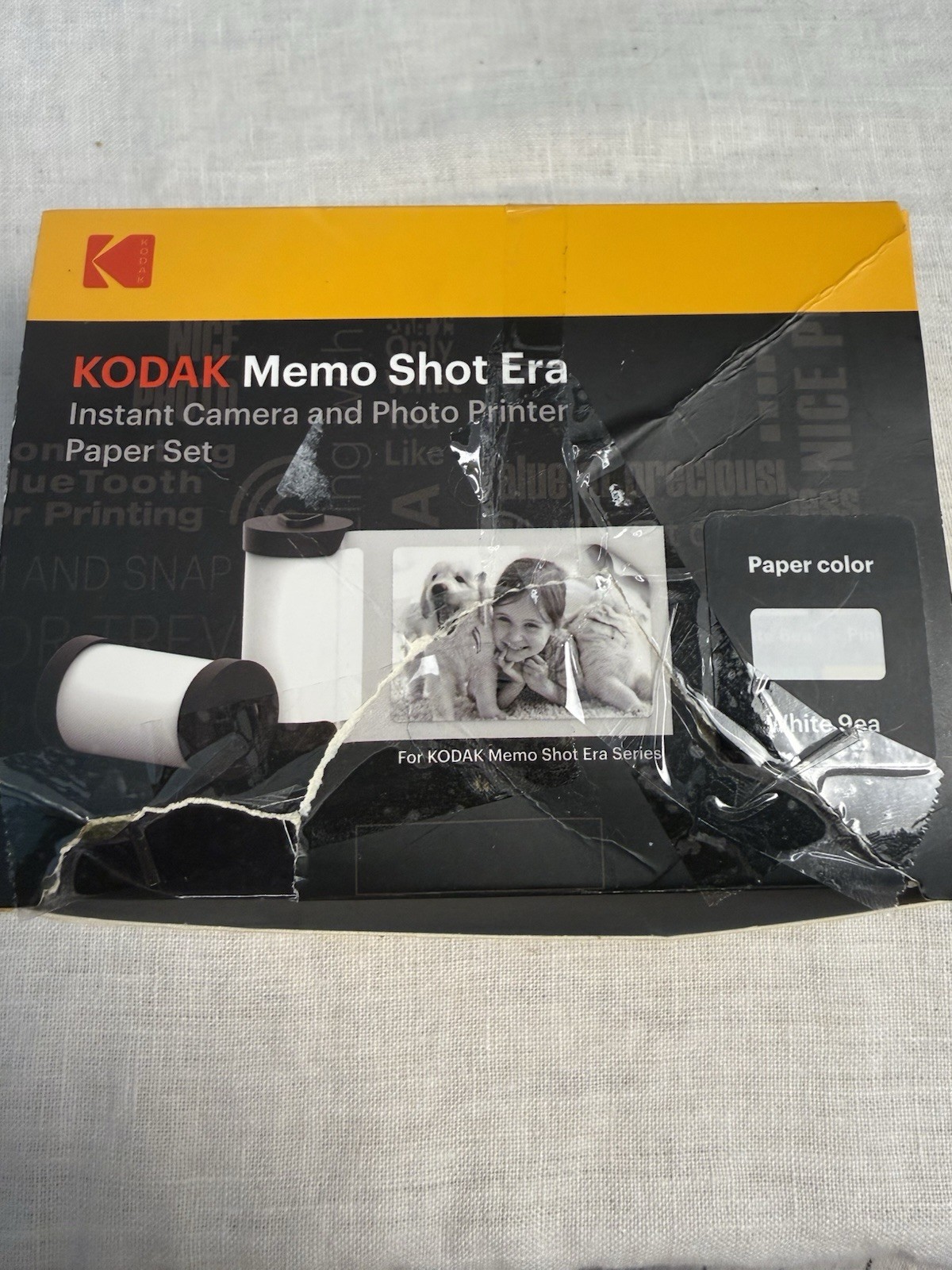 Kodak Memo Shot Era MS100 Photo Label Paper Refill Cartridges Lot of 9