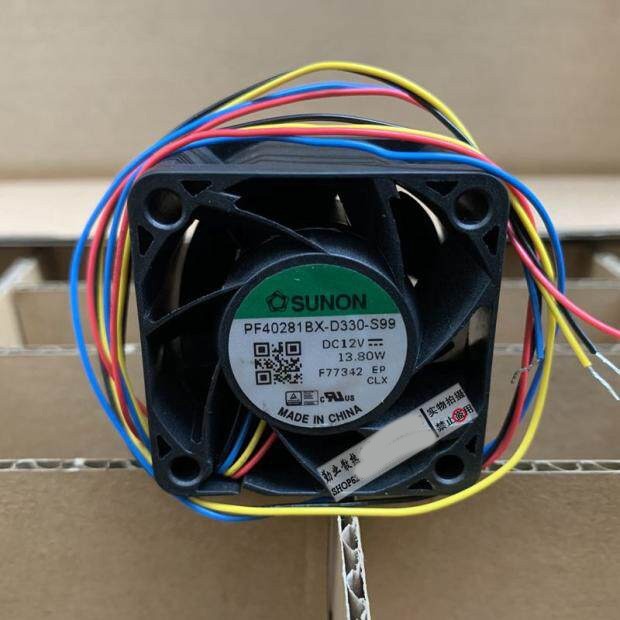 1PCS SUNON 4028 PF40281BX-D330-S99 12V 13.80W PWM fan