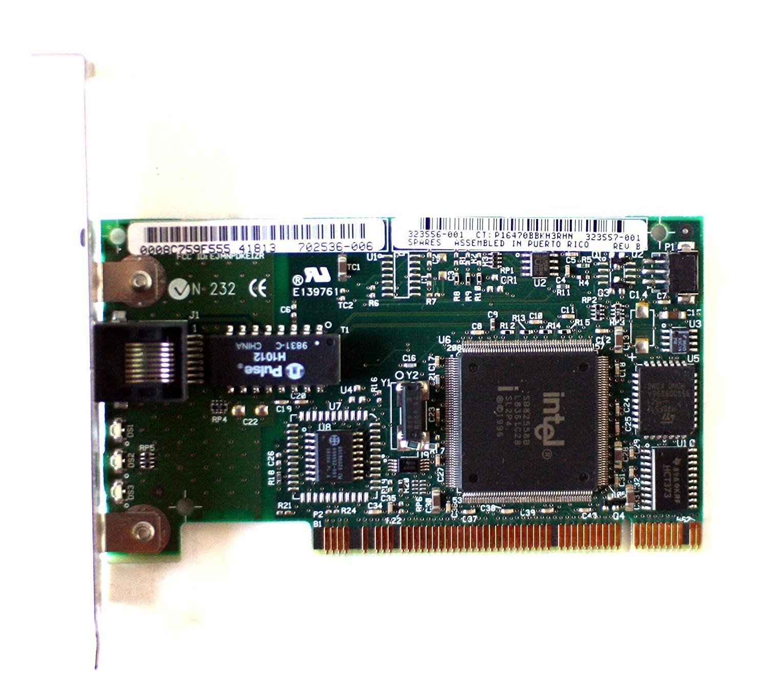 323556-001 HP Compaq Netelligent 10/100Tx Pci Network Adapter Tested Working