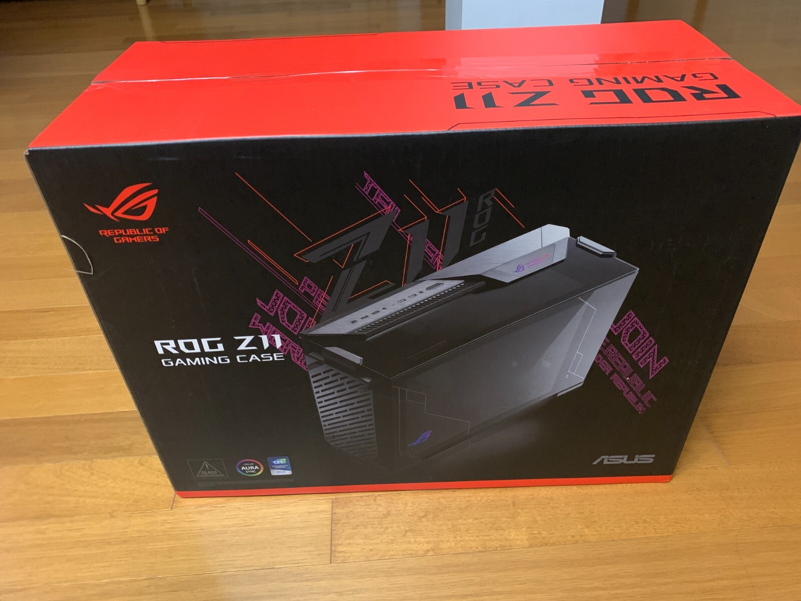 ASUS Rog Z11 Mini-ITX Gaming Case with Patented 11 Degree Tilt Design