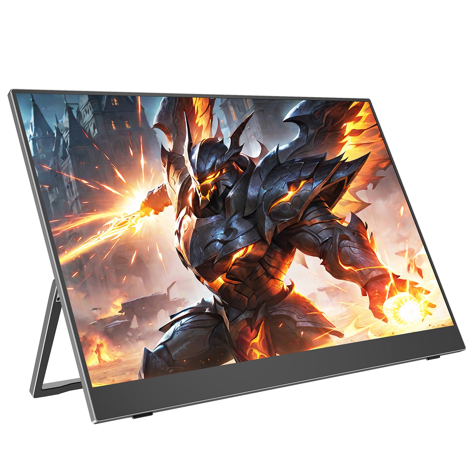 UPERFECT 16" 2K 144Hz Portable Monitor Gaming QHD Display Freestanding For Xbox