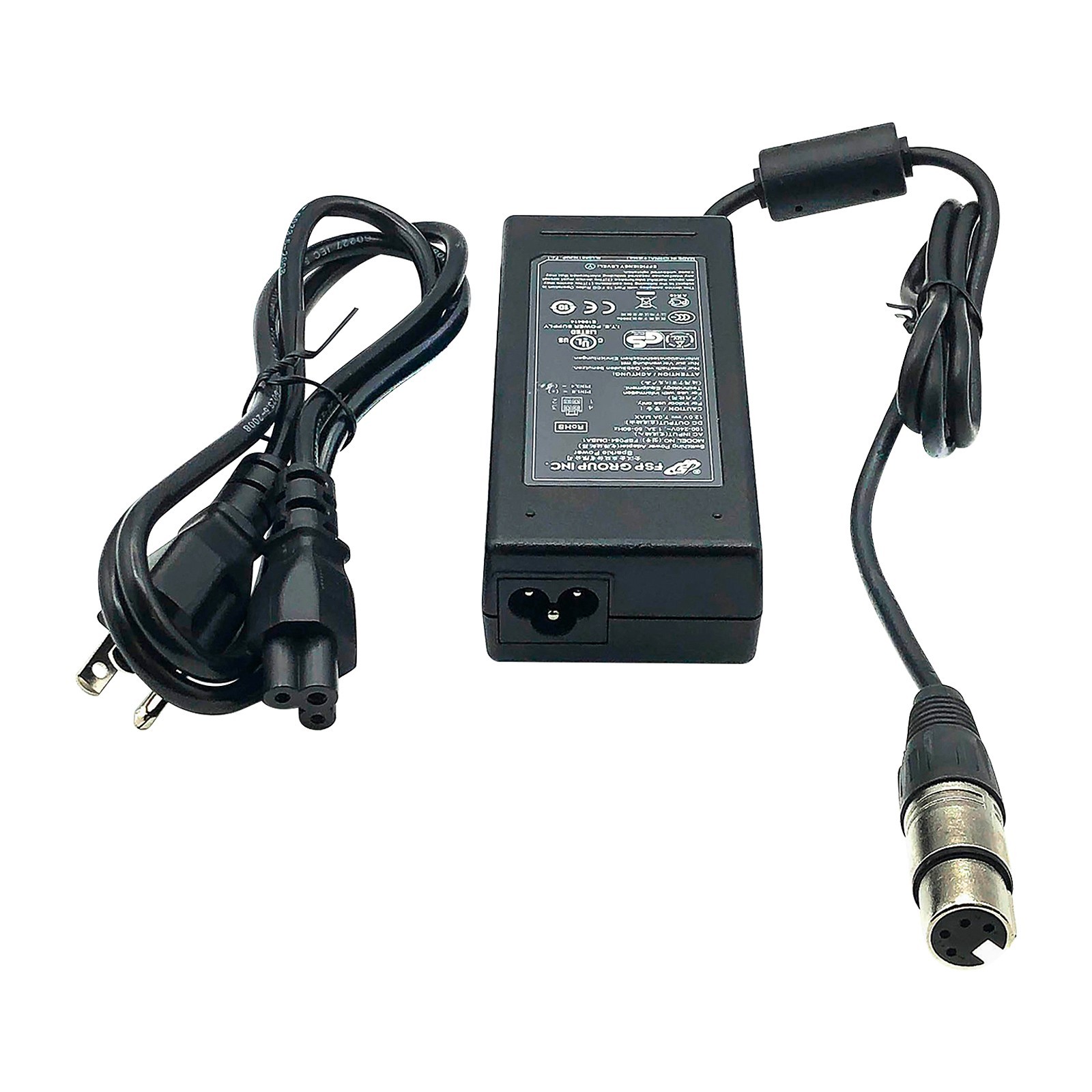 FSP 12V 6A Power Adapter for IndiPRO with 4-pin XLR Plug w/ Cord