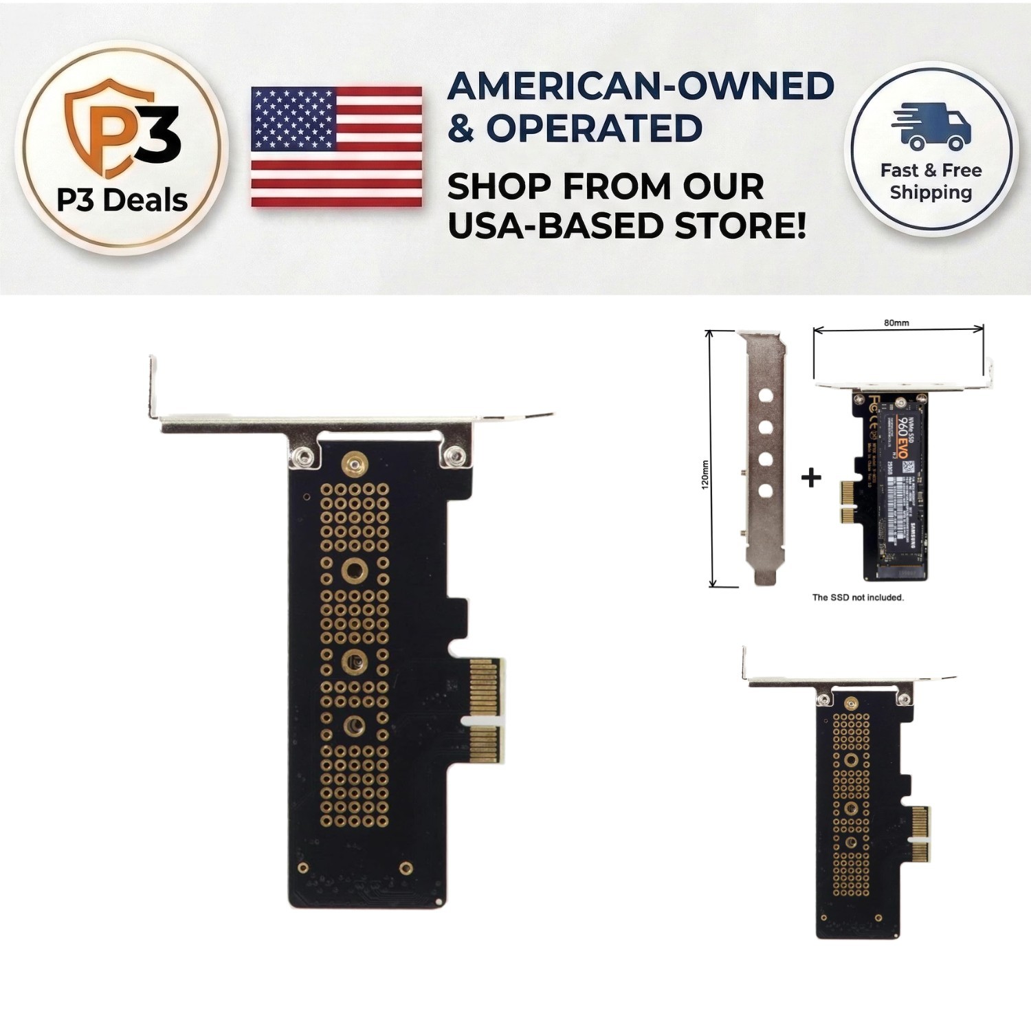Upgrade Your System: PCI-E 3.0 M.2 Adapter for NVMe/AHCI SSDs – Z97+ Support