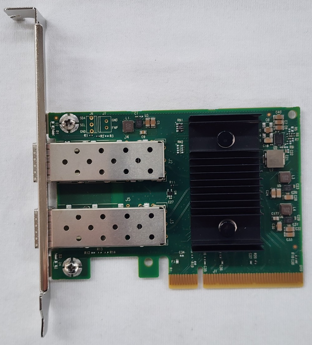 Dell R5WK9 Mellanox CX631102A Dual Port 25G SFP28 PCIe Network Adapter Card