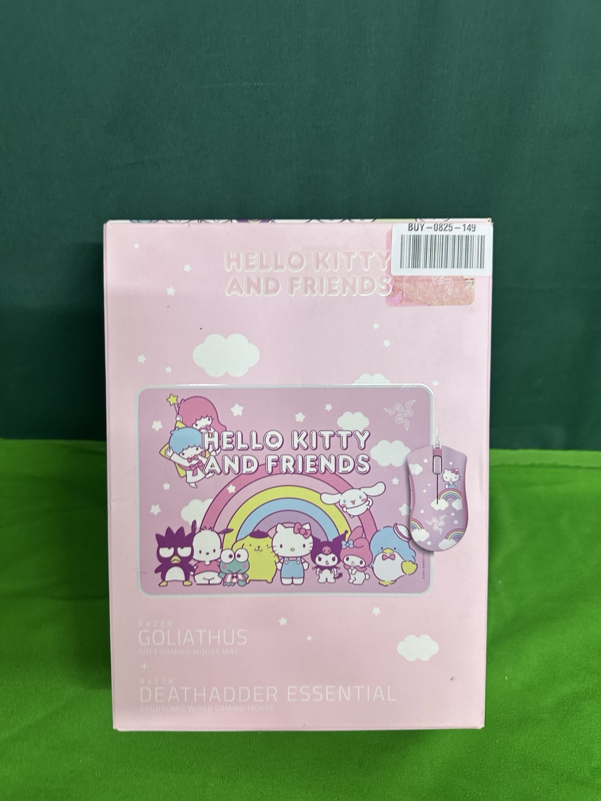 Razer Hello Kitty & Friends Edition Wired Mouse RZ01-0385 Pink Gaming Mouse USED