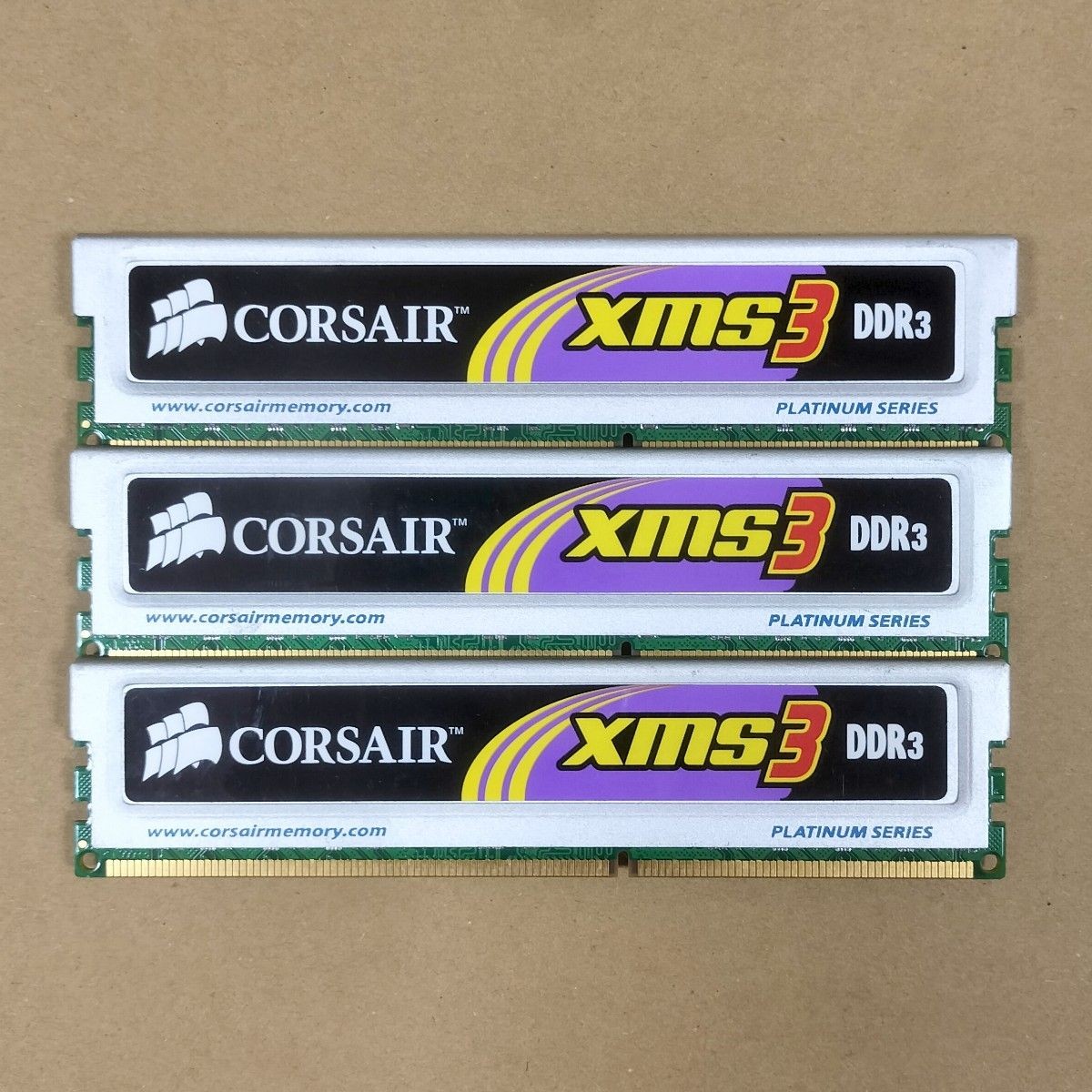 CORSAIR XMS3 Platinum DDR3 1333MHz 2GB 3 Modules 6GB TR3X6G1333C9 Tested
