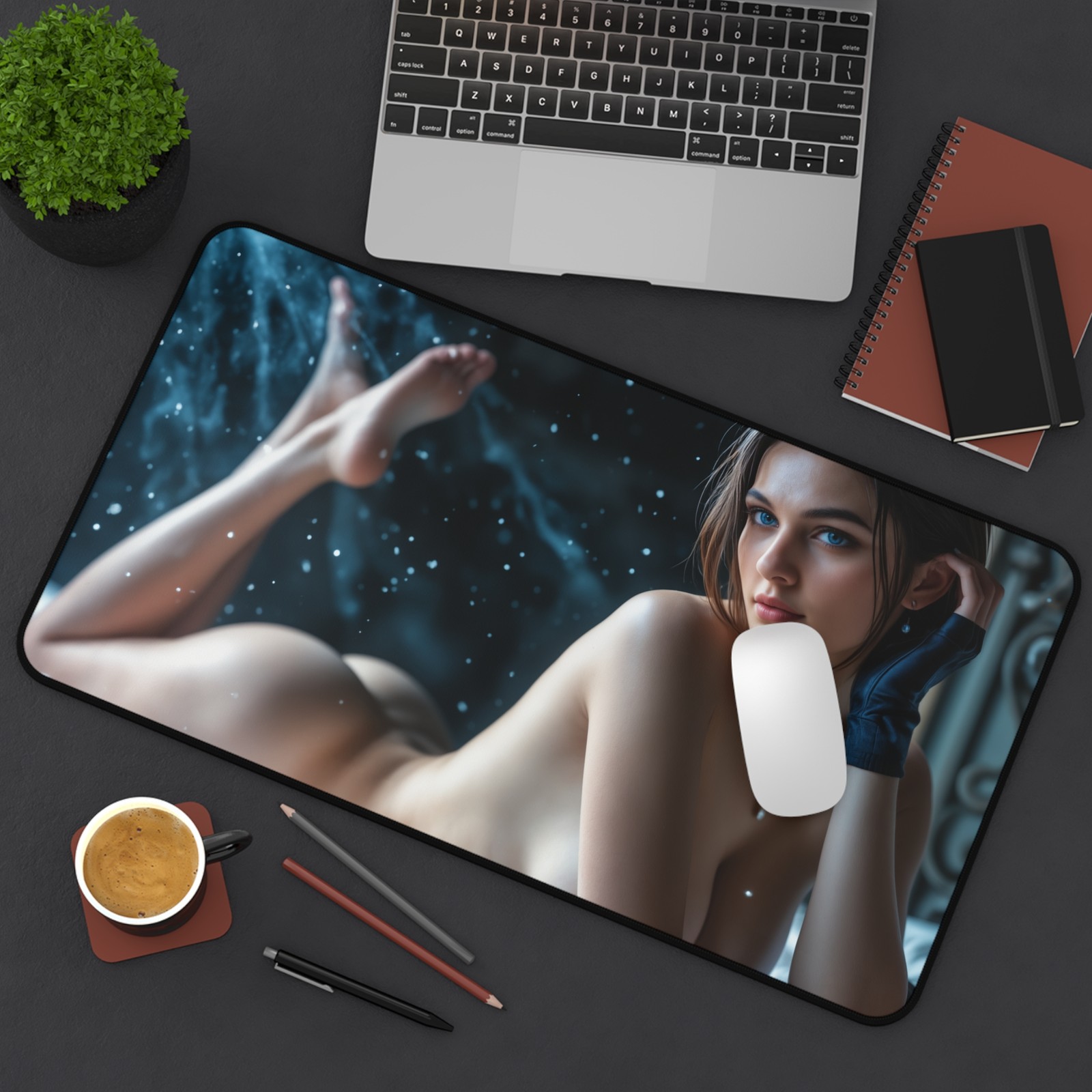 Resident Evil Mouse Pad, Jill Valentine Desk Mat, Gamer Gift