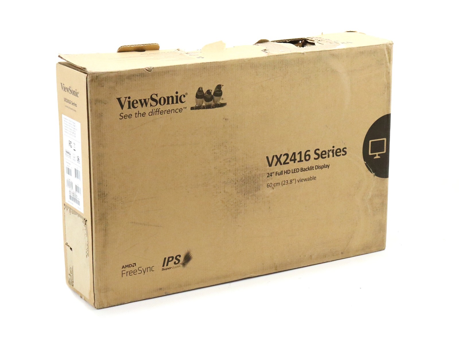 ViewSonic VX2416 24" 1080p FHD 100Hz LED Monitor 