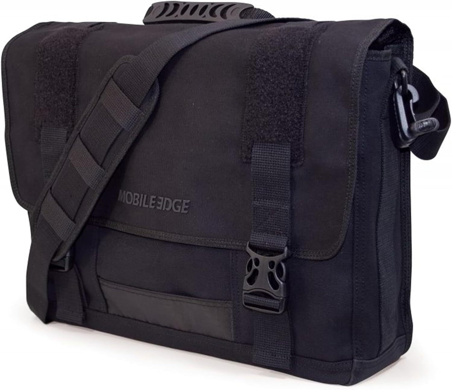 Mobile Edge ECO Laptop Messenger Bag for Men and Women, Fits Up To 17.3 Black 